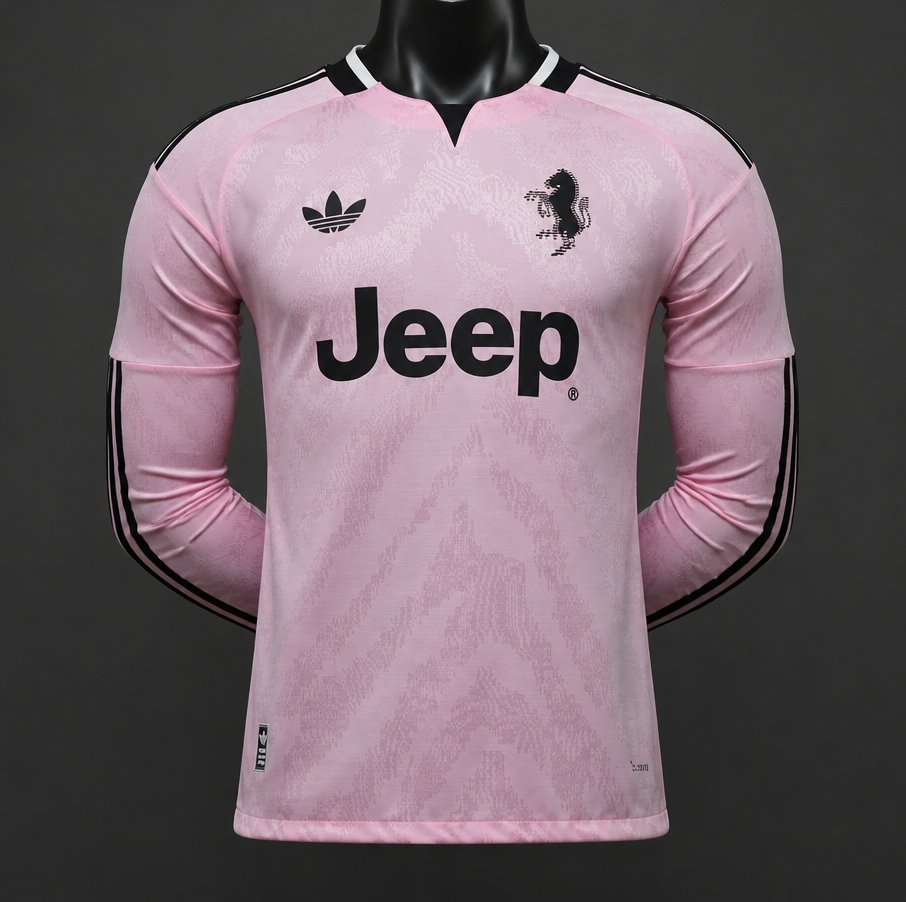 Mens Juventus Away Long Sleeve Jersey 2026/27 Mens Juventus Away Long Sleeve Jersey 2026/27