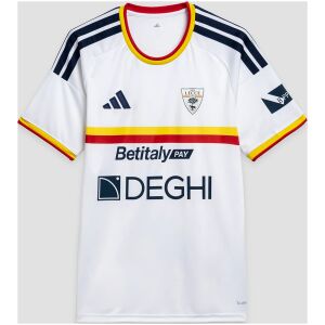 Mens Lecce Away Jersey 2026/27 front view with yellow and red chest stripe