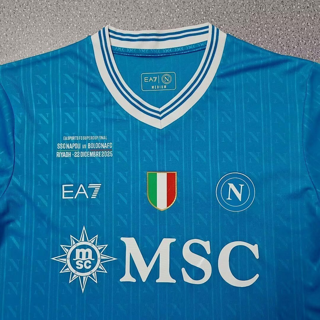 Mens Napoli Celebration Special Edition Jersey 2026/27 Mens Napoli Celebration Special Edition Jersey 2026/27