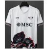 Mens Napoli Rose White Special Jersey 2026/27 rear view showing matching team styling