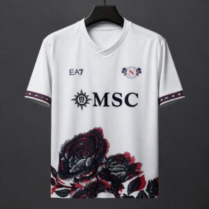 Mens Napoli Rose White Special Jersey 2026/27 Mens Napoli Rose White Special Jersey 2026/27