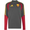 Mens Roma 1/4 Zip Training Sweatshirt 2026/27 front view with red textured forearms