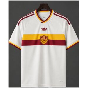 Mens Roma Away Jersey No Sponsor 2026/27 Front view of Mens Roma Away Jersey No Sponsor 2026/27 with bicolor chest band