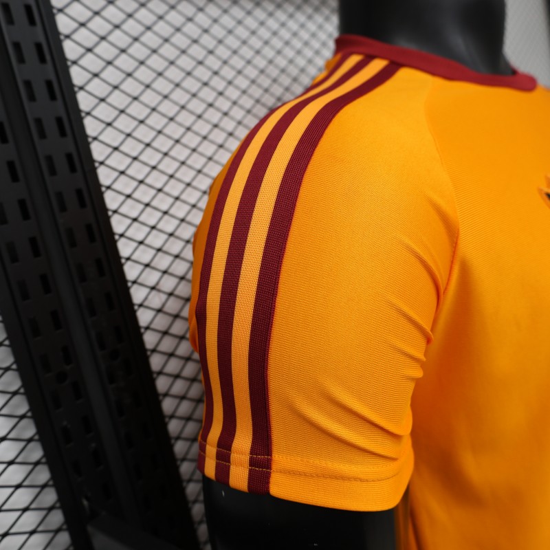 Mens Roma x Adidas Originals Orange Special Edition Jersey 2026/27 Mens Roma x Adidas Originals Orange Special Edition Jersey 2026/27