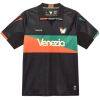 Mens Venezia home jersey 2026/27 front view in black with split chest band