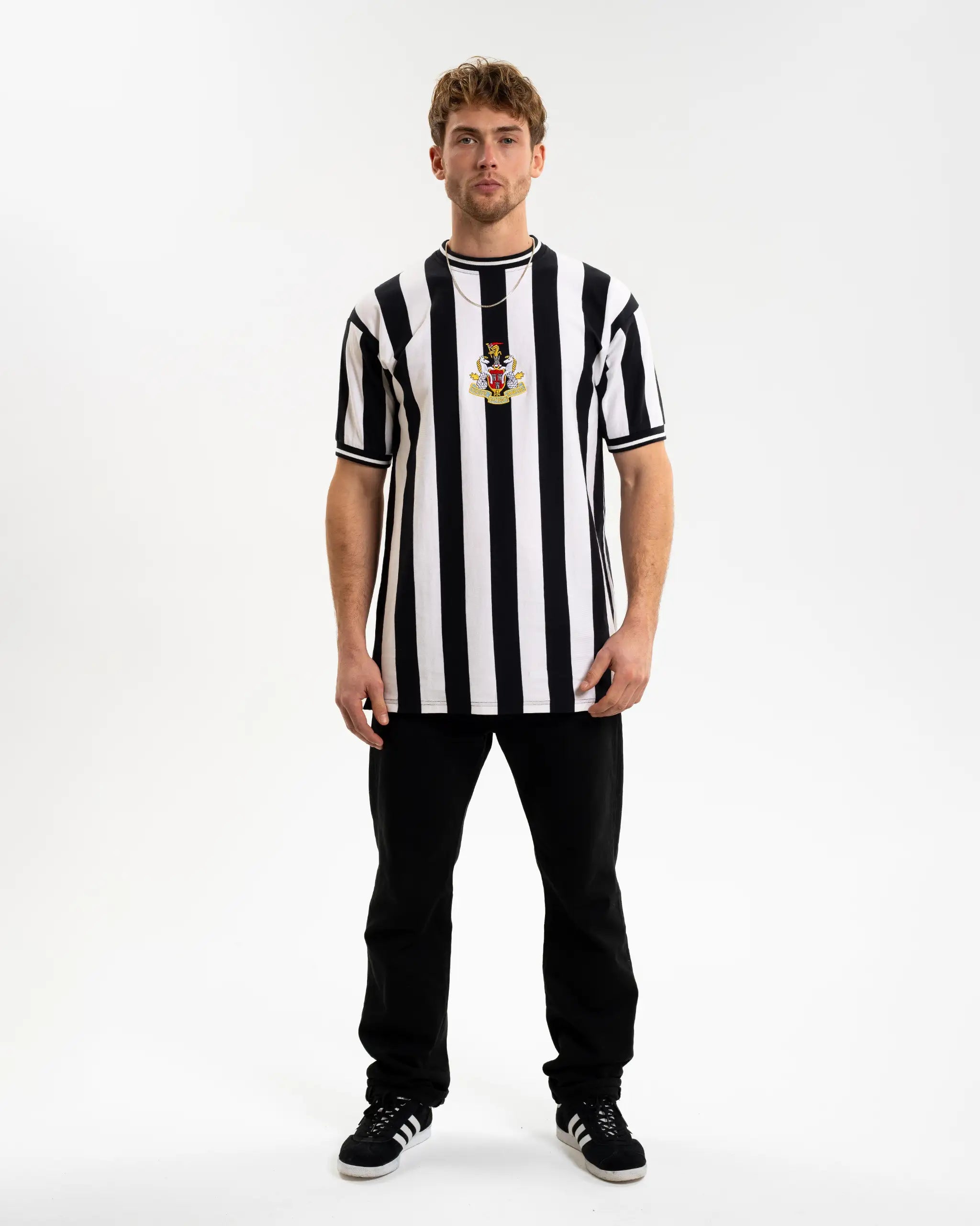 Mens Newcastle United Home Retro Jersey 1974 Mens Newcastle United Home Retro Jersey 1974
