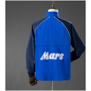 Mens Napoli Retro Windbreaker 1989 rear view showing authentic team styling