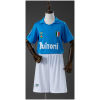 Kids Napoli Retro Home Kit 1987/88 front view in sky blue with Scudetto shield, Buitoni sponsor, and white shorts