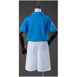 Kids Napoli Retro Home Kit 1987/88 rear view of shirt and shorts