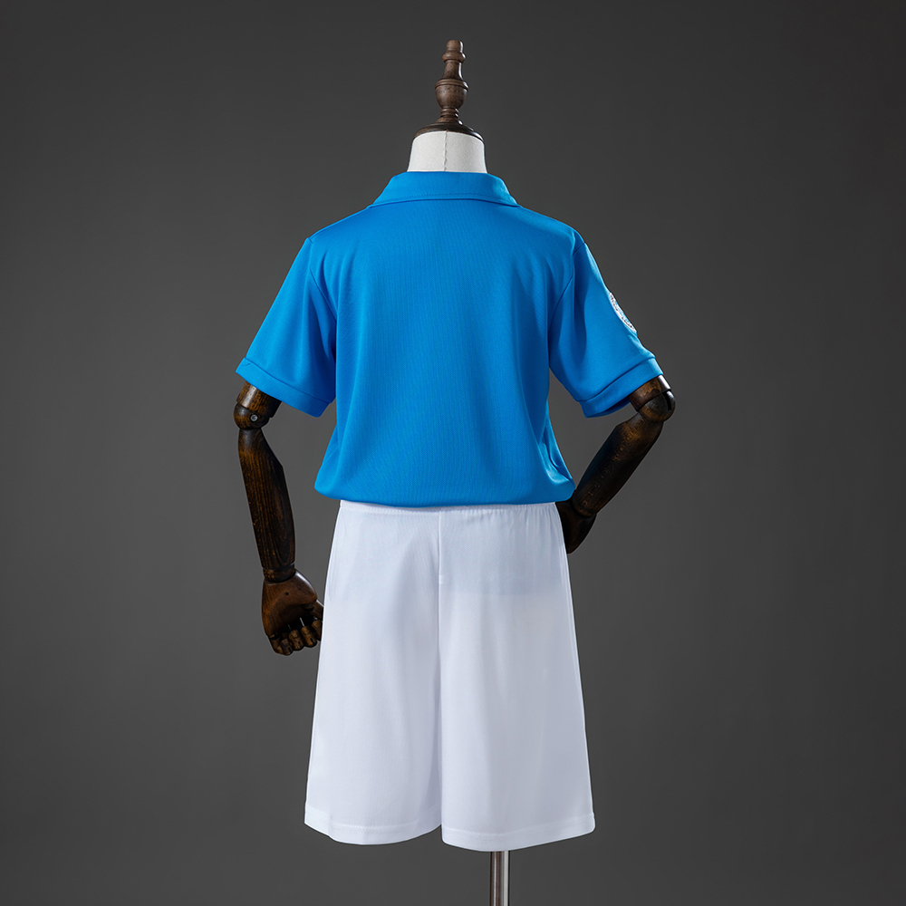 Kids Napoli Retro Home Kit 1987/88 Kids Napoli Retro Home Kit 1987/88 rear view of shirt and shorts