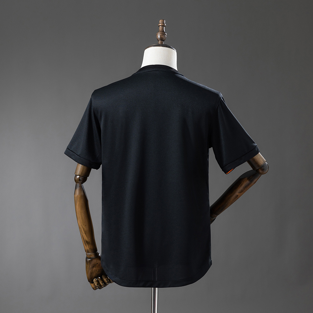Mens Netherlands Retro Away Jersey 2012 Mens Netherlands Retro Away Jersey 2012 rear view showing authentic team styling
