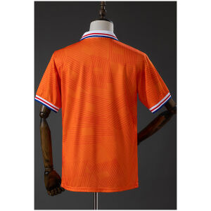 Mens Netherlands Retro Home Jersey 1994 rear view showing authentic team styling