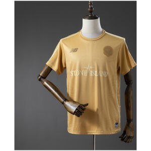 Mens New Balance x Stone Island Collaboration Jersey 2026 Mens New Balance x Stone Island Collaboration Jersey 2026 front view with compass badge