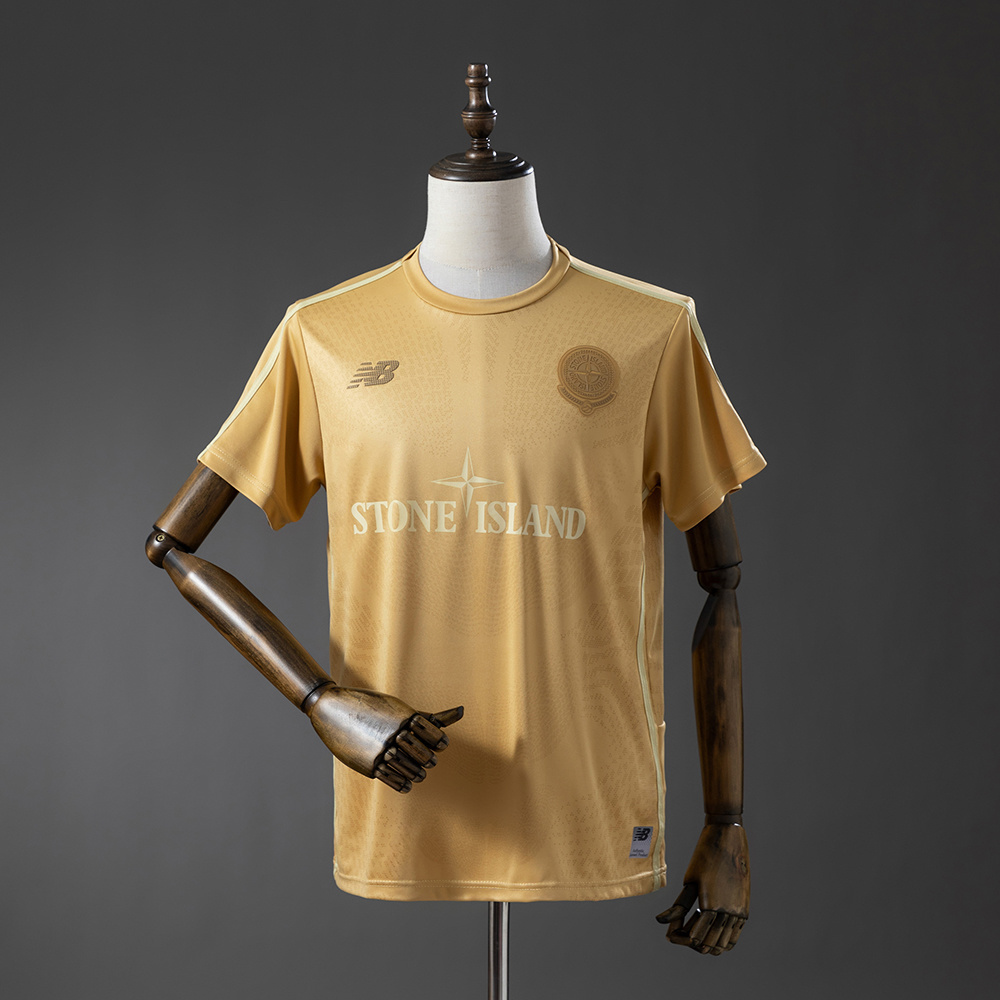 Mens New Balance x Stone Island Collaboration Jersey 2026 Mens New Balance x Stone Island Collaboration Jersey 2026 front view with compass badge