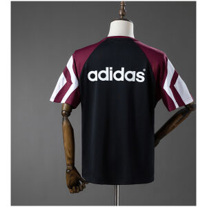 Mens Newcastle Retro Training Kit Jersey 1995/96 rear view of shirt and shorts