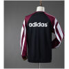 Mens Newcastle Retro Long Sleeve Training Kit Jersey 1995/96 rear view of shirt and shorts