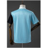 Mens Oasis Band Blue Retro Jersey 1996 rear view showing matching team styling