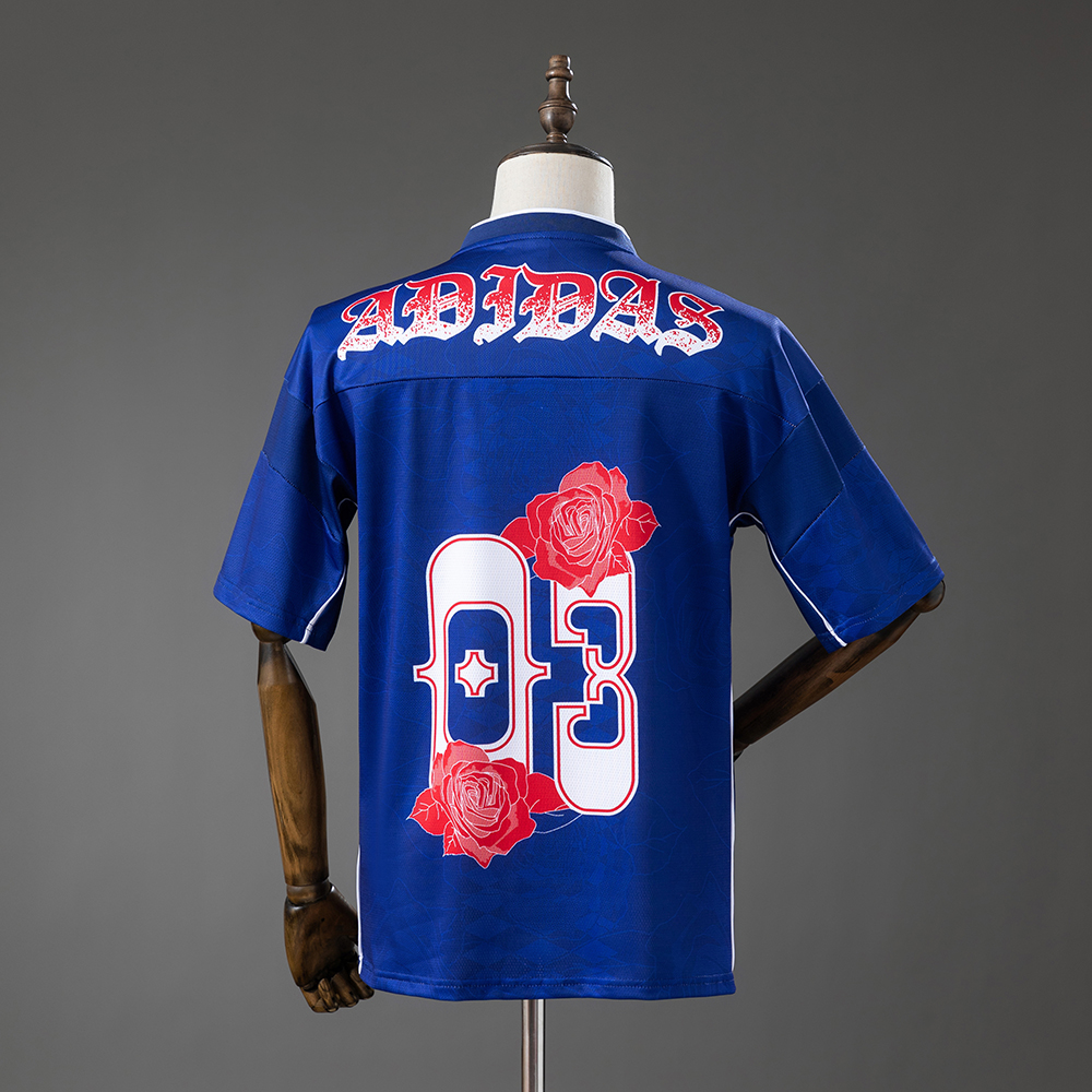 Mens Originals ROSES – Blue Jersey Mens Originals ROSES – Blue Jersey rear view showing authentic team styling
