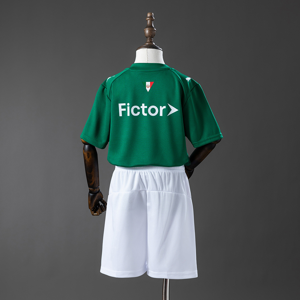 Kids Palmeiras Home Kit 2026/27 Kids Palmeiras Home Kit 2026/27 rear view of shirt and shorts