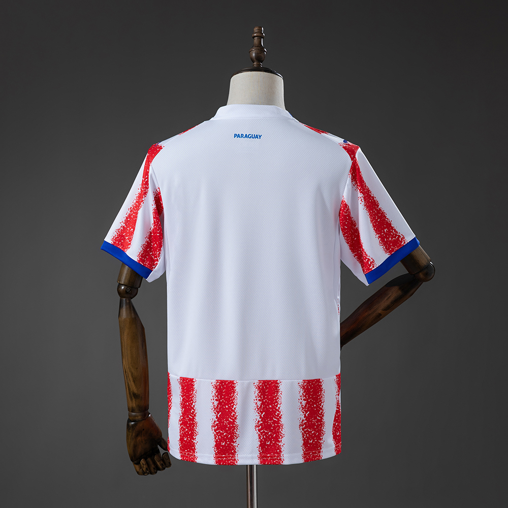 Mens Paraguay Home Jersey 2026 Mens Paraguay Home Jersey 2026 rear view showing authentic team styling