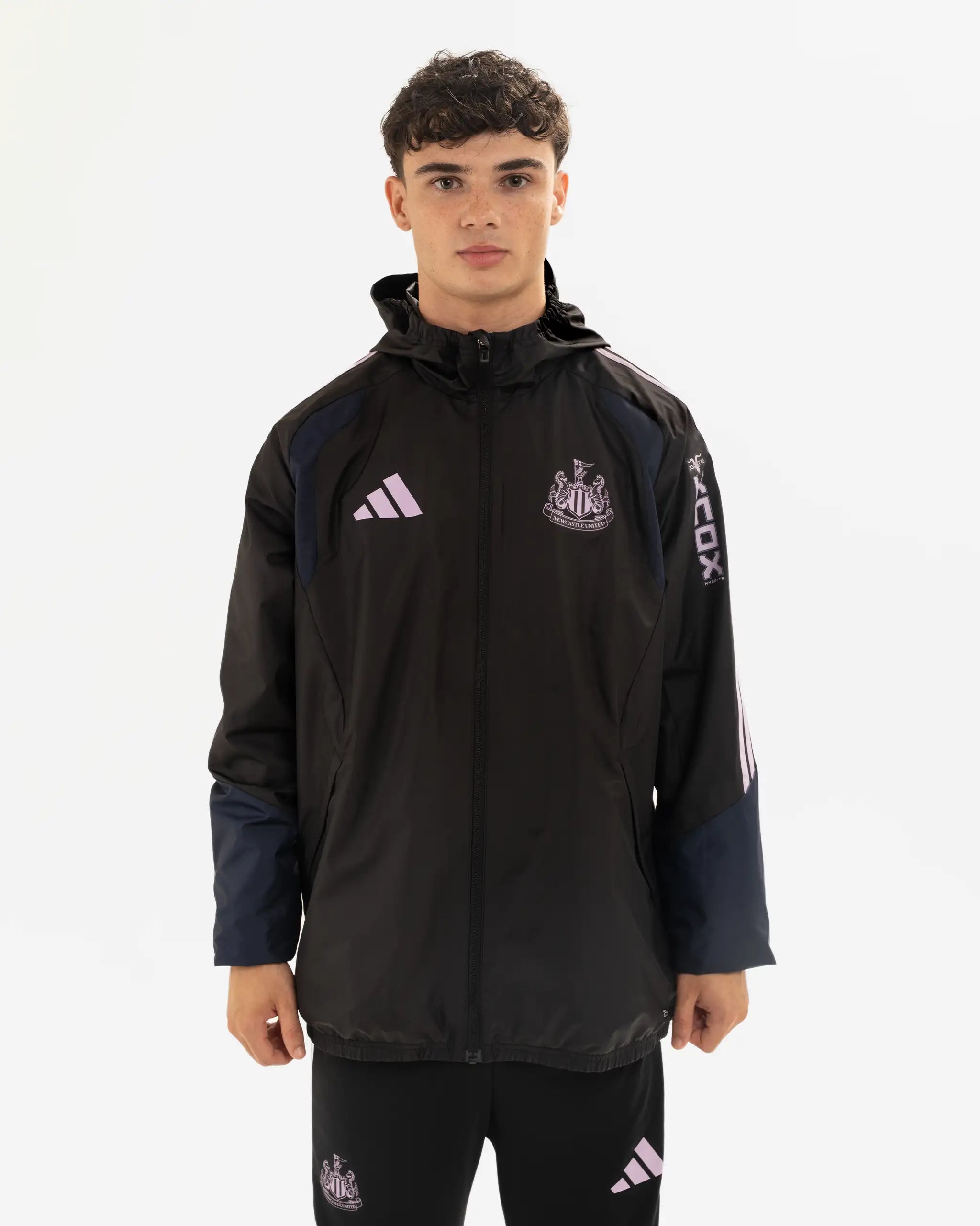 Mens Newcastle United Black Training Jacket 2026/27 Mens Newcastle United Black Training Jacket 2026/27