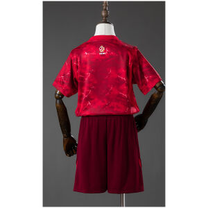 Kids Poland Away Kit 2026 rear view of shirt and shorts