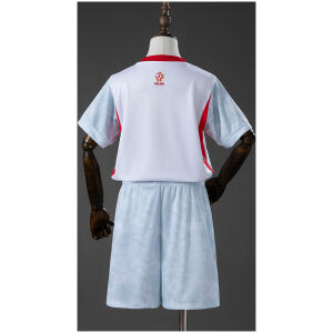 Kids Poland Home Kit 2026 rear view of shirt and shorts