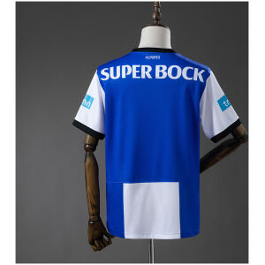 Mens Porto Retro Home Jersey 2012/13 rear view showing matching team styling