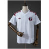 Mens Qatar Away Jersey 2026 front view in white with maroon shoulder stripes and circular QFA crest