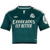 Womens Real Madrid Away Green Cropped Jersey 2026/27