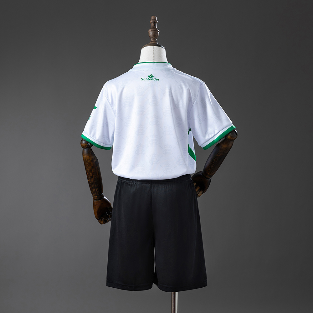Kids Racing Santander Home Kit 2025/26 Kids Racing Santander Home Kit 2025/26 rear view of shirt and shorts
