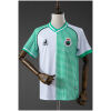 Mens Racing de Santander 113th Anniversary Jersey half houndstooth white shirt front view with club crest