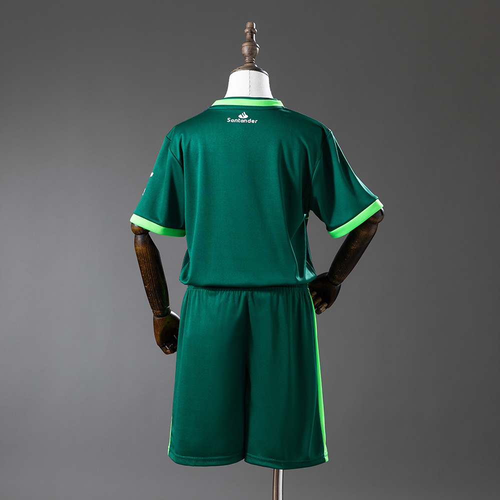 Kids Racing de Santander Away Kit 2025/26 Kids Racing de Santander Away Kit 2025/26 rear view of shirt and shorts