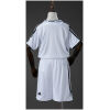 Kids Real Madrid Retro Home Kit 2006/07 Kids Real Madrid Retro Home Kit 2006/07 rear view of shirt and shorts