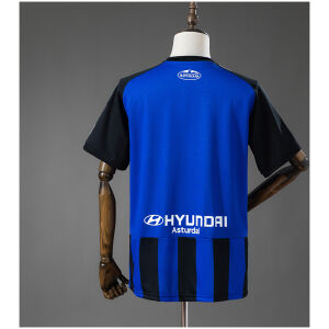 Mens Real Oviedo Style Retro Jersey 2025/26 rear view showing authentic team styling
