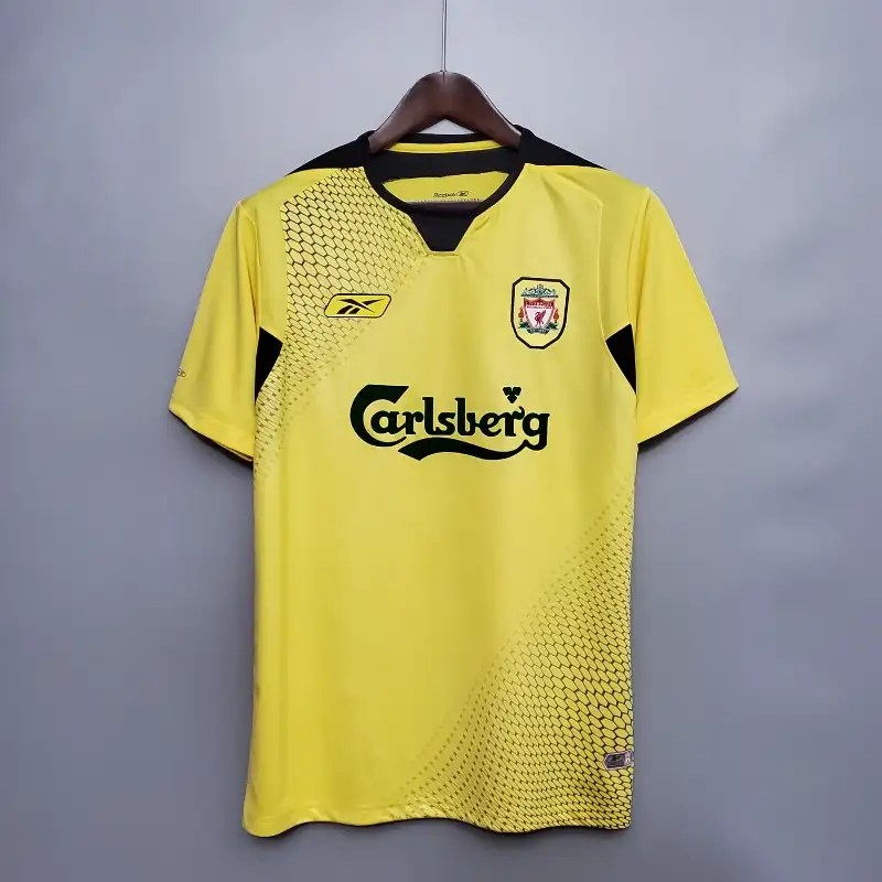 Mens Liverpool Away Retro Jersey 2004-05 Mens Liverpool Away Retro Jersey 2004-05