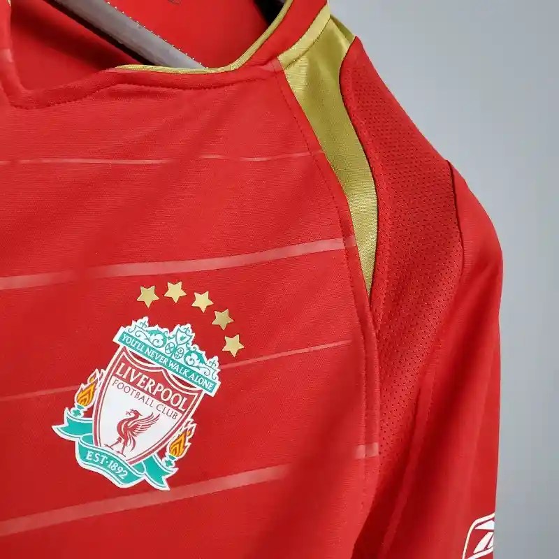 Mens Liverpool Home Retro Jersey 2005-06 Mens Liverpool Home Retro Jersey 2005-06