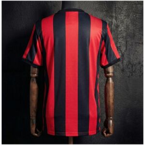 Mens OGC Nice Retro Home Jersey 1977/78 rear view showing authentic team styling