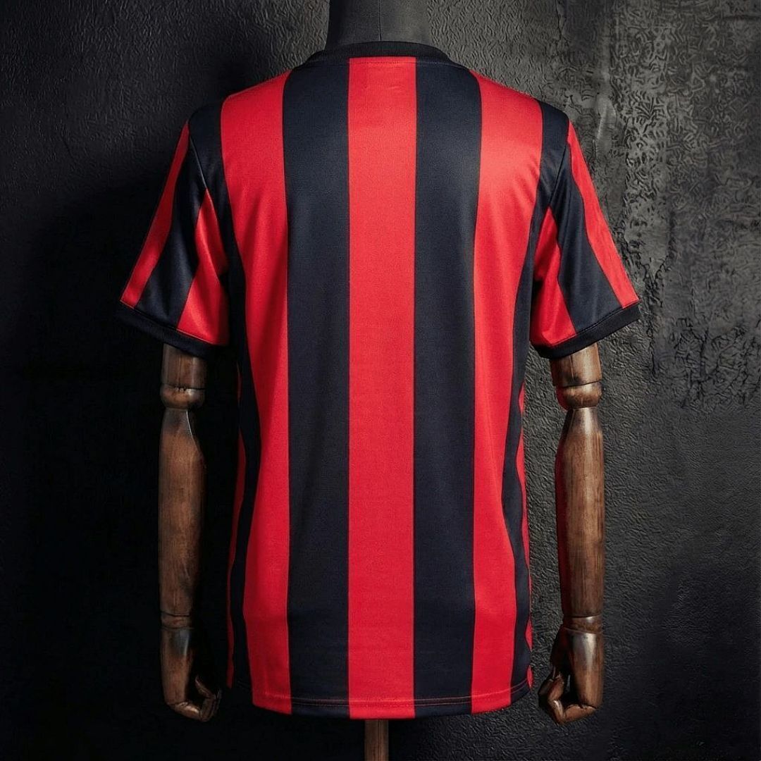 Mens OGC Nice Retro Home Jersey 1977/78 Mens OGC Nice Retro Home Jersey 1977/78 rear view showing authentic team styling