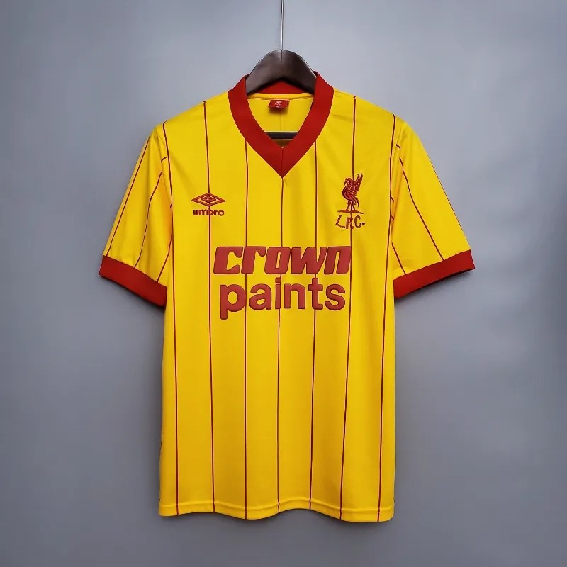 Mens Liverpool Away Retro Jersey 1984 Mens Liverpool Away Retro Jersey 1984