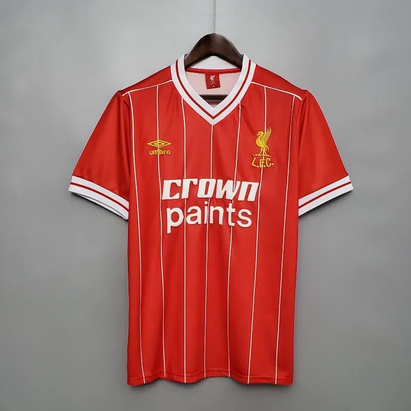 Mens Liverpool Home Retro Jersey 1984 Mens Liverpool Home Retro Jersey 1984