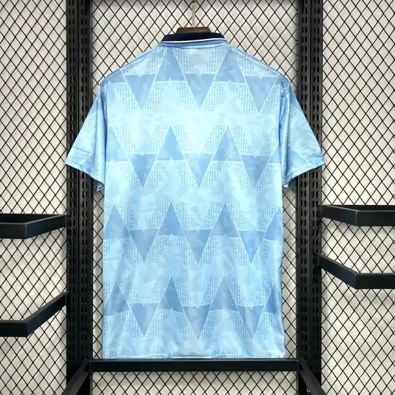 Mens Manchester City Home Retro Jersey 1989-91 Mens Manchester City Home Retro Jersey 1989-91