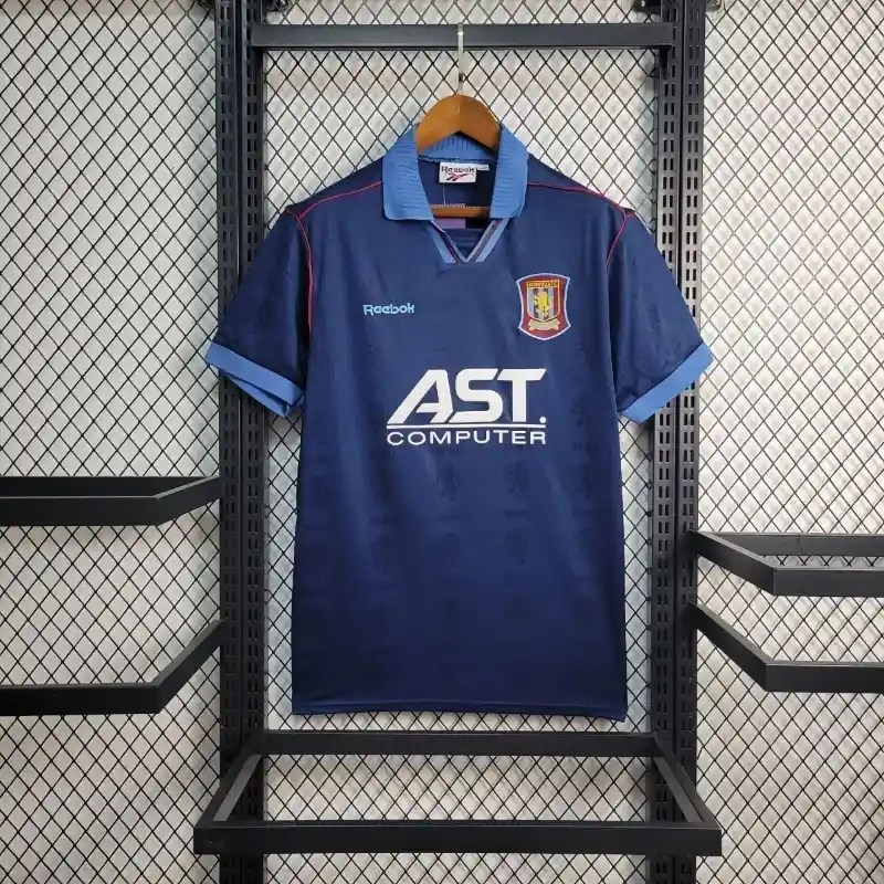 Mens Aston Villa Third Retro Jersey 1995-96 Mens Aston Villa Third Retro Jersey 1995-96
