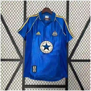 Mens Newcastle United Away Retro Jersey 1998-99 Mens Newcastle United Away Retro Jersey 1998-99