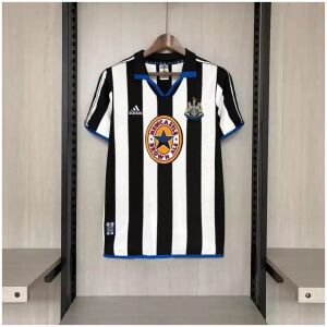 Mens Newcastle United Home Retro Jersey 1999-20 Mens Newcastle United Home Retro Jersey 1999-20