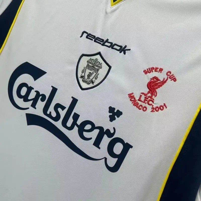 Mens Liverpool Away Retro Jersey 2001-02 Mens Liverpool Away Retro Jersey 2001-02