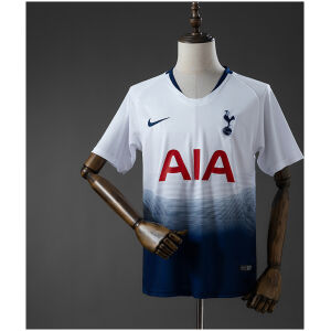 Mens Tottenham Retro Home Jersey 2018/19 front view on mannequin