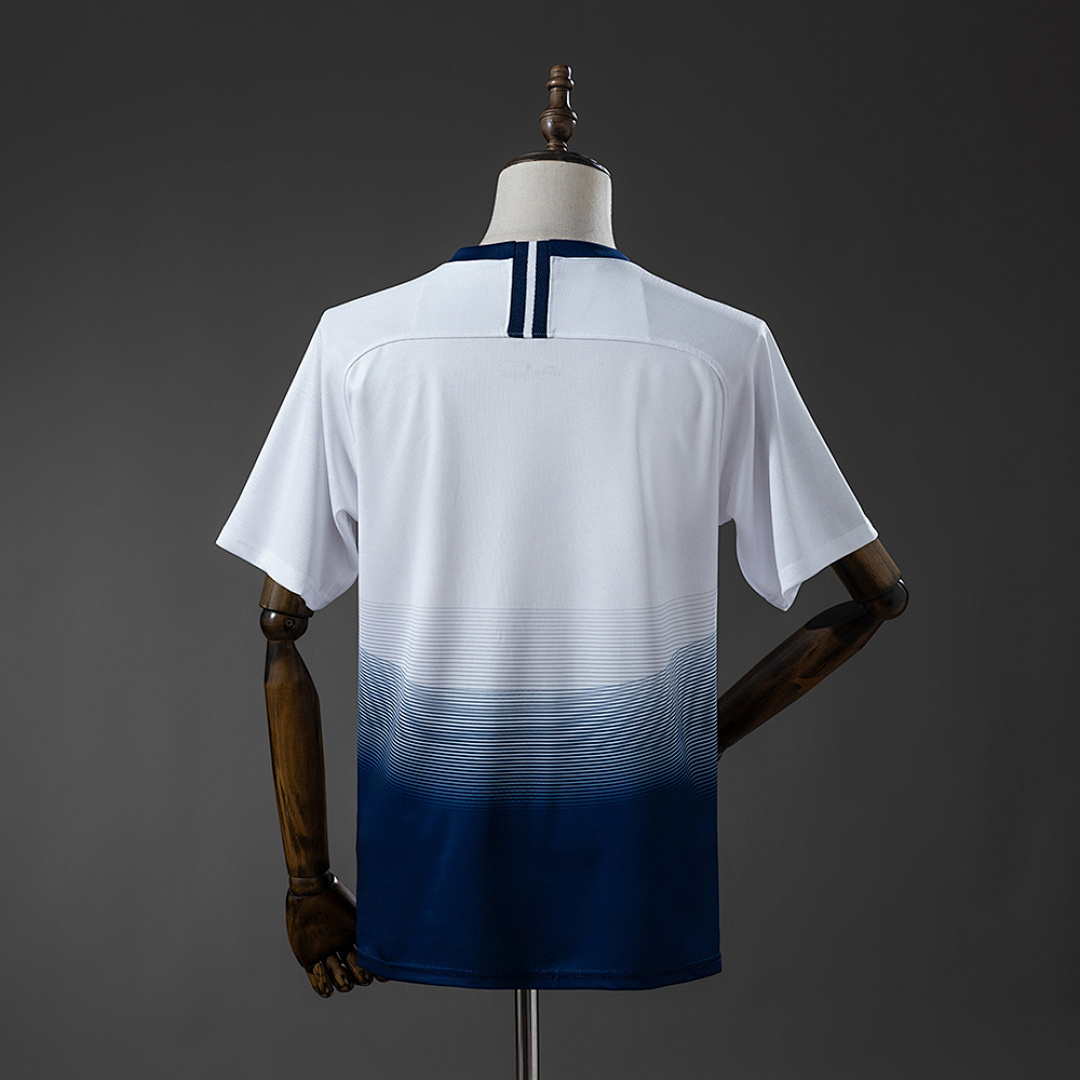 Mens Tottenham Retro Home Jersey 2018/19 Mens Tottenham Retro Home Jersey 2018/19 rear view showing authentic team styling
