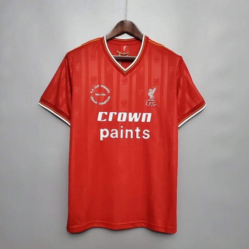 Mens Liverpool Home Retro Jersey 1985-86 Mens Liverpool Home Retro Jersey 1985-86