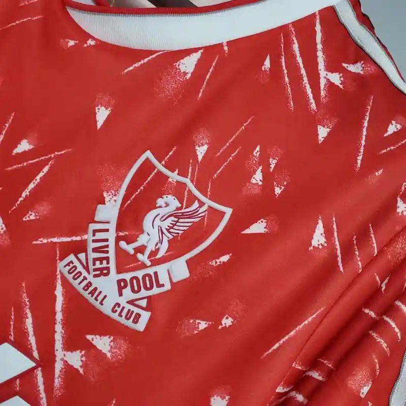 Mens Liverpool Home Retro Jersey 1989-91 Mens Liverpool Home Retro Jersey 1989-91